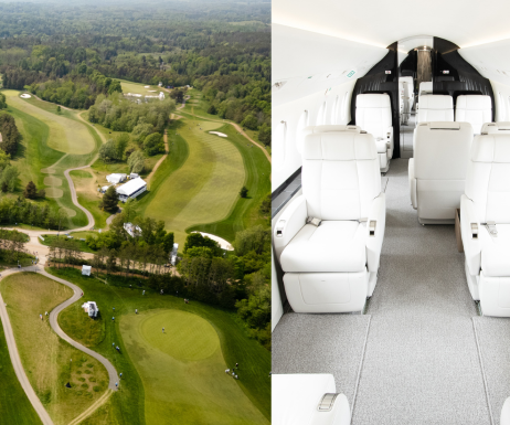From Tee to Tarmac: Golf Legends and Their Private Jets
